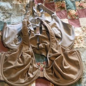 Front Hook Racer-back Underwire Bras (2)